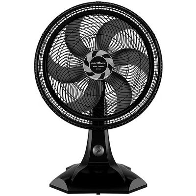 Ventilador Britânia BVT301 para Mesa ou Parede 60W 3 Velocidades 6 Pás Preto / 220V
