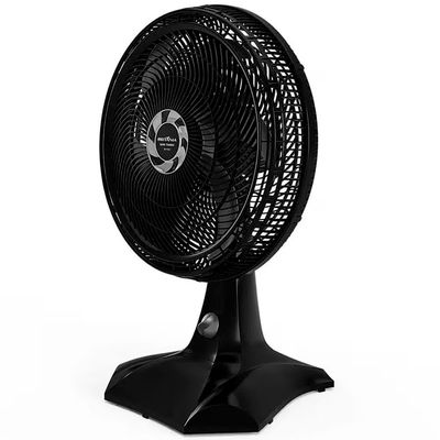 Ventilador Britânia BVT301 para Mesa ou Parede 60W 3 Velocidades 6 Pás Preto / 220V