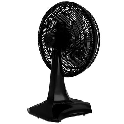 Ventilador Britânia BVT301 para Mesa ou Parede 60W 3 Velocidades 6 Pás Preto / 220V