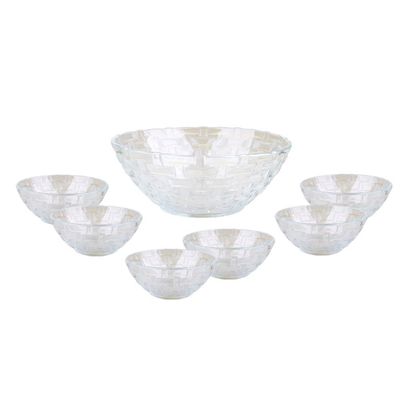 Conjunto Saladeira Redonda 7 Peças Picnic Cazza