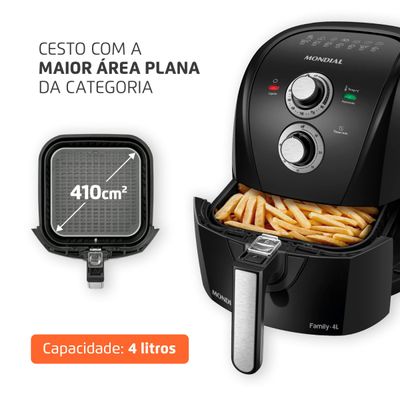 Fritadeira Sem Óleo Air Fryer Mondial AFN-40-BFS 127V