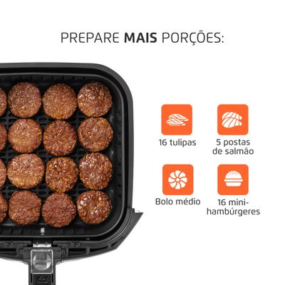 Fritadeira Sem Óleo Air Fryer Mondial AFN-40-BFS 127V