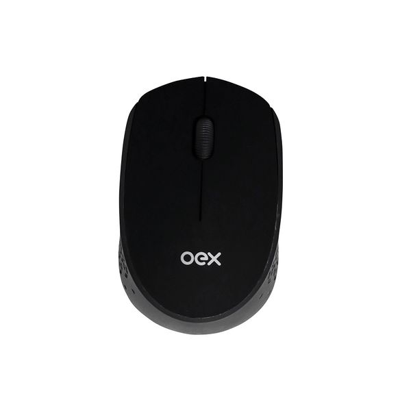 Mouse Óptico sem Fio Oex MS409 Wireless Preto