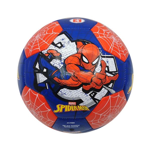 Bola de Futebol BR8 O Espetacular Homem Aranha Vermelha e Azul 312g