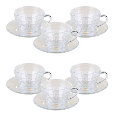 Conjunto 6 Xícaras 230ml com Pires Picnic Cazza