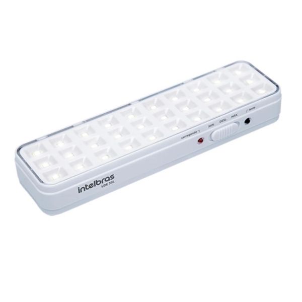 Luminária de Emergência Autônoma Intelbras LDE30L com 30 Leds Bivolt