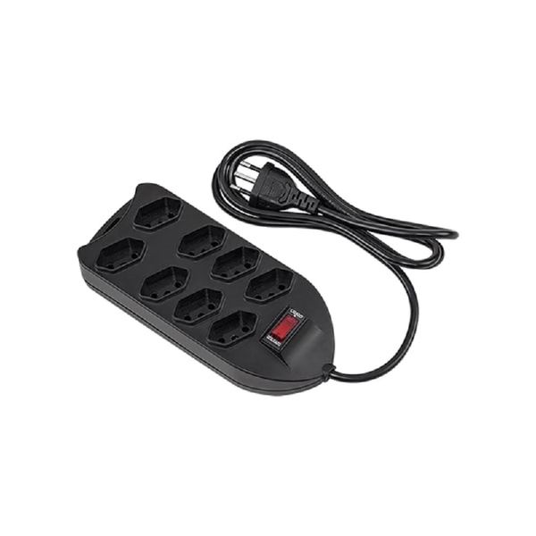 Filtro de Linha Intelbras EPE1008 8 Tomadas Preto Bivolt