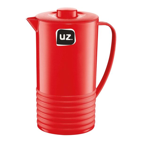 Jarra de Plástico Uz Plus PP Vermelha 1,8L Jarra de Plástico Uz Plus PP Vermelha 1,8L