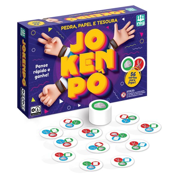 Jogo Jokenpô Nig Pedra Papel e Tesoura Jogo Jokenpô Nig Pedra Papel e Tesoura