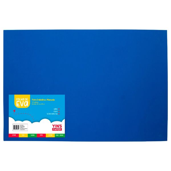 Folha de Eva Yins Paper Azul 10 Unidades 40x48cm