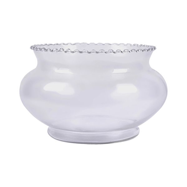 Vaso de Vidro Grillo Transparente 14cm Vaso de Vidro Grillo Transparente 14cm