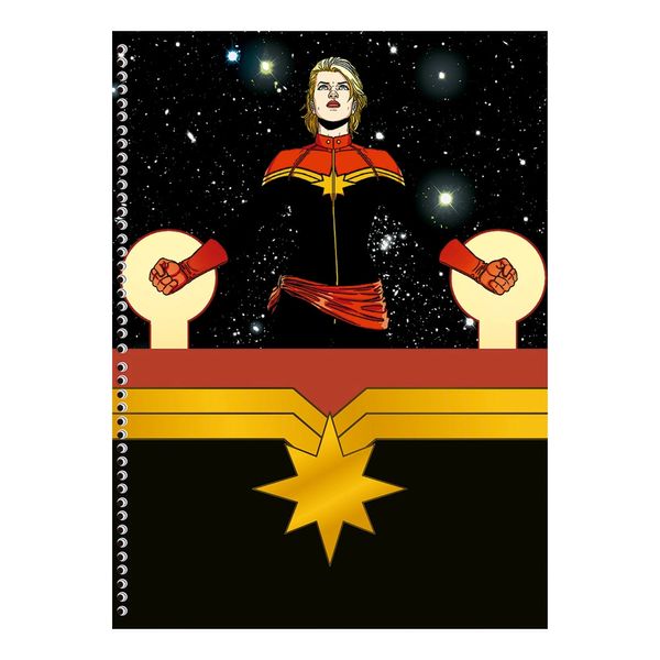 Caderno Universitário São Domingos Marvel Now Capa Dura 1 Matéria 80 Folhas