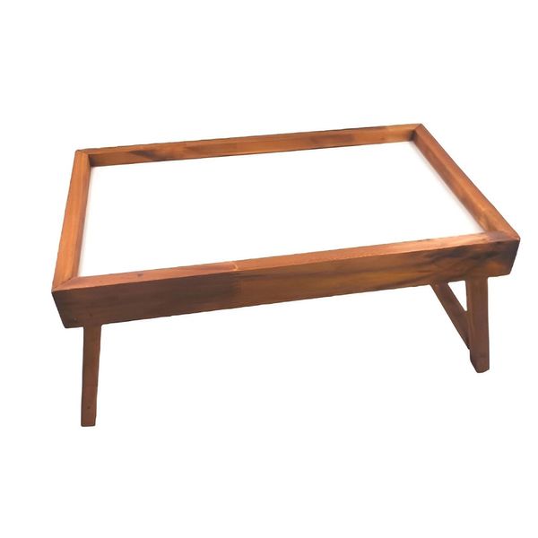 Bandeja de Servir Café Cazza em Madeira Rústica 40x22cm Bandeja de Servir Café Cazza em Madeira Rústica 40x22cm