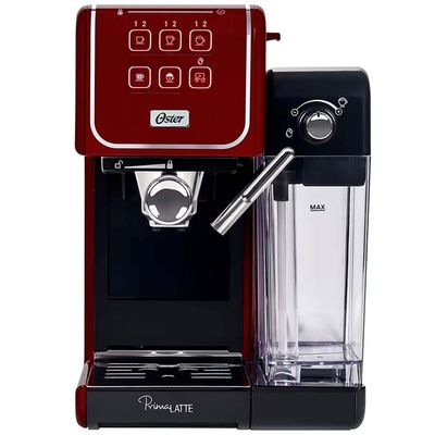 Cafeteira Expresso PrimaLatte Touch 6801 Oster Vermelho / 110V