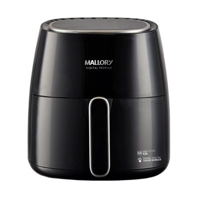 Fritadeira 5L Air Fryer Digital Premium Mallory Preto 127V