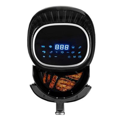 Fritadeira 5L Air Fryer Digital Premium Mallory Preto 127V