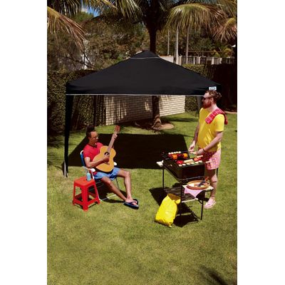 Gazebo X-Flex Oxford Preto 3m x 3m