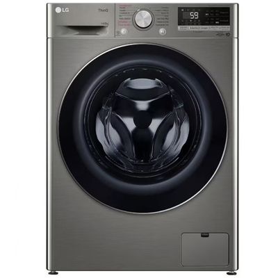 Lava e Seca LG Smart VC4 com Inteligência Artificial AI DD CV5014PC4 14Kg e 8Kg Inox / 110V