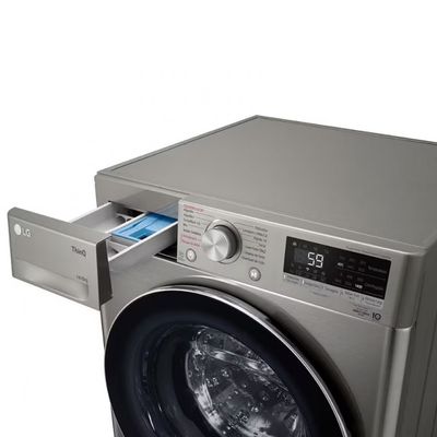 Lava e Seca LG Smart VC4 com Inteligência Artificial AI DD CV5014PC4 14Kg e 8Kg Inox / 110V