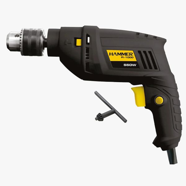 Furadeira de Impacto Hammer FI1000K Elétrica com Maleta - 550W 127V
