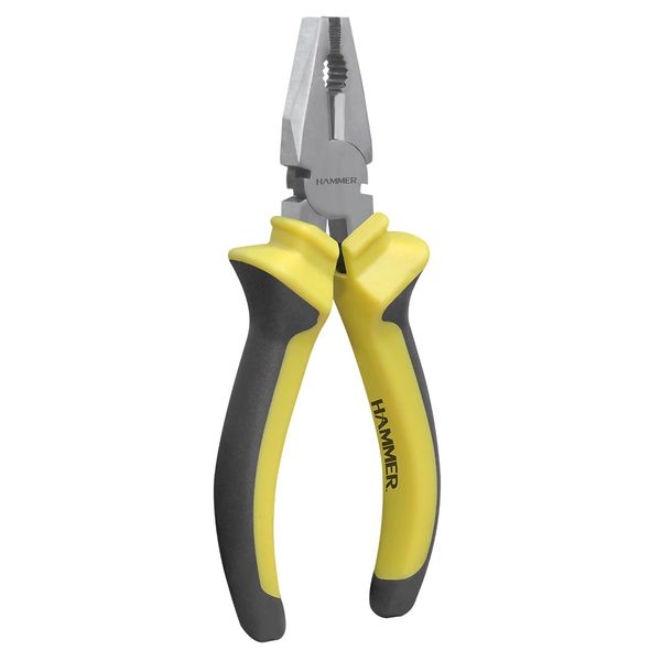 Alicate Universal Hammer AL7000 com Cabo Emborrachado 8 Alicate Universal Hammer AL7000 com Cabo Emborrachado 8