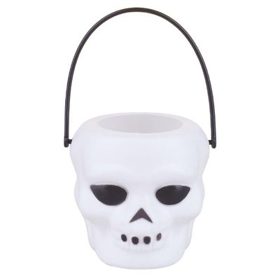 Balde Mini Caveira Halloween 6x5cm Play&Fun