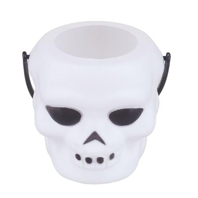 Balde Mini Caveira Halloween 6x5cm Play&Fun