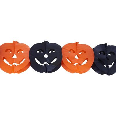 Corrente de Papel 3m Abóbora Halloween Play&Fun