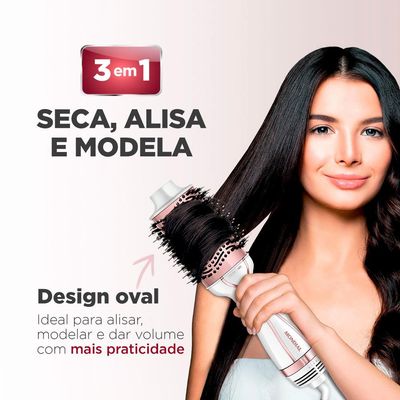 Escova Secadora White Rose Line Mondial ES50 Bivolt Bivolt