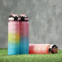Garrafa Squeeze Cazza Tie Dye com Bico 1L - Item Sortido