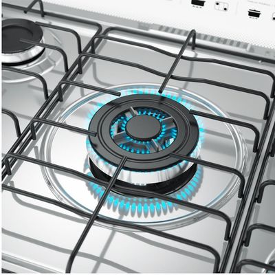 Fogão Mueller 5 Bocas Decorato Preto Fosco Com Tripla Chama Preto Fosco Bivolt