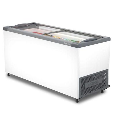 Freezer Horizontal 404L Tampa Vidro Metalfrio 220V