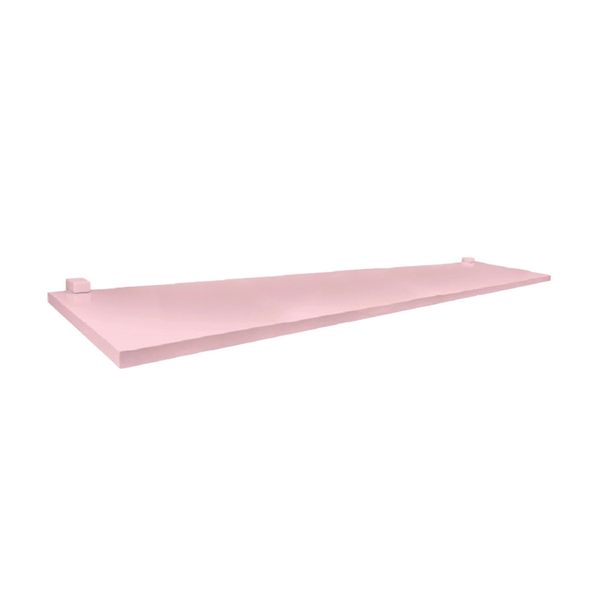 Prateleira Prat-K Kids Me Leve com Suporte Rosa Quartz 1,2x20x100cm