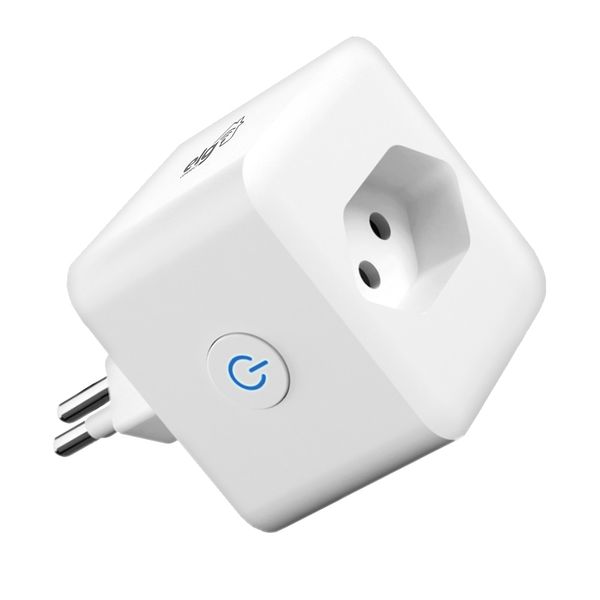 Plugue de Tomada Inteligente ELG SHPT400 Wi-Fi 16 Amperes Plugue de Tomada Inteligente ELG SHPT400 Wi-Fi 16 Amperes