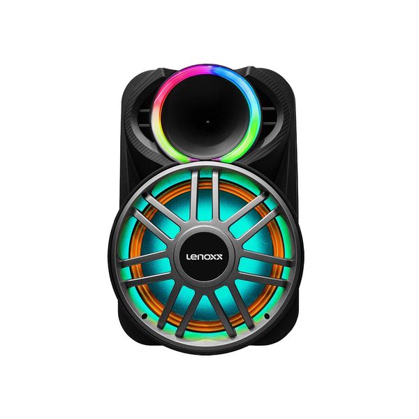 Caixa de Som Amplificada Bluetooth Preta LENOXX 900W - LCA15