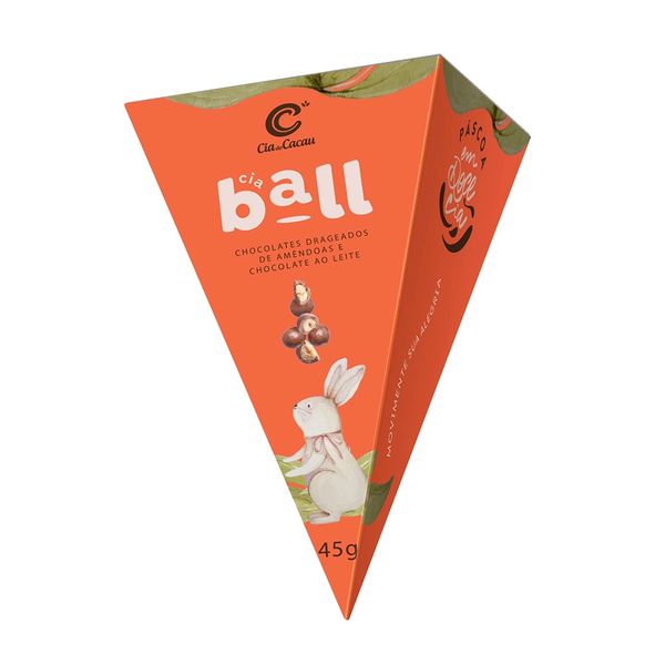 Cenoura Cia do Cacau Ball Amendoim 80g Cenoura Cia do Cacau Ball Amendoim 80g