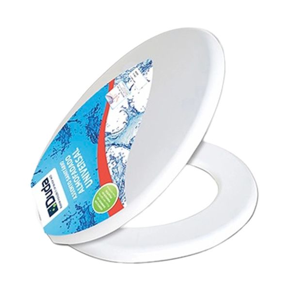 Assento Sanitário Duda Damewer Almofadado Branco