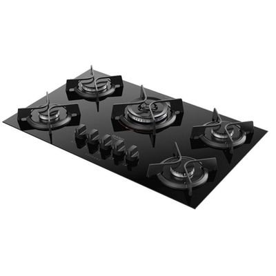 Cooktop Dako Supreme 5 Bocas Tripla Chama Preto Bvolt
