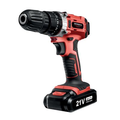 Furadeira Parafusadeira 3/8" 21V Mondial PF-09M com Maleta Bivolt