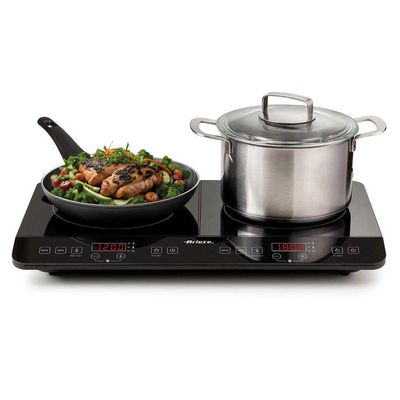 Cooktop Elétrico Para Indução Com 2 Queimadores 220V Ariete