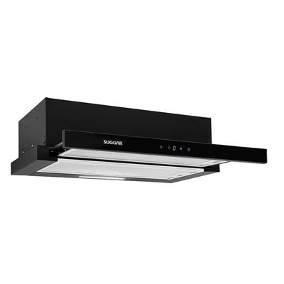 Depurador De Ar Suggar Slim De Embutir 80cm Preto 110v De81thpt