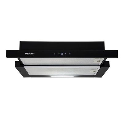 Depurador De Ar Suggar Slim De Embutir 80cm Preto 110v De81thpt