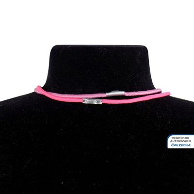 Kit 2 Colares Amizade Best Friend Amigas + Pingente Coração Menina Moda Presente Rosa Ajustavel