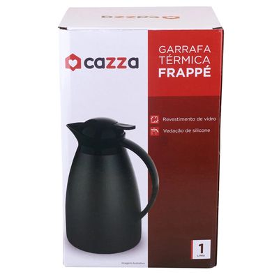 Garrafa Térmica Cazza Frappé Gatilho 1L - Item Sortido