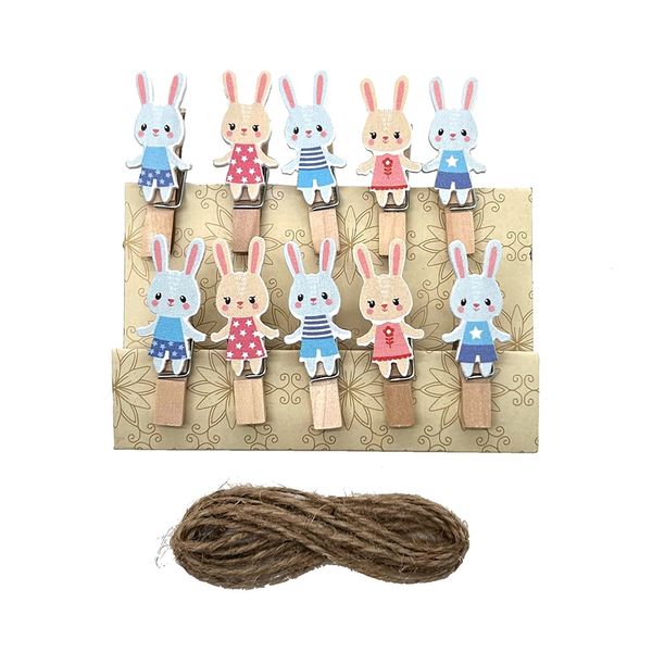 Mini Pregadores Decorativos Le Páscoa com 10 Unidades 3,5cm Mini Pregadores Decorativos Le Páscoa com 10 Unidades 3,5cm