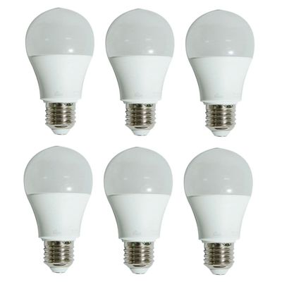 Kit com 6 Lâmpadas Led 15W Kian Branca Bivolt