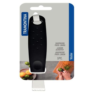 Raspador Limão Inox Utilitá Tramontina Preto