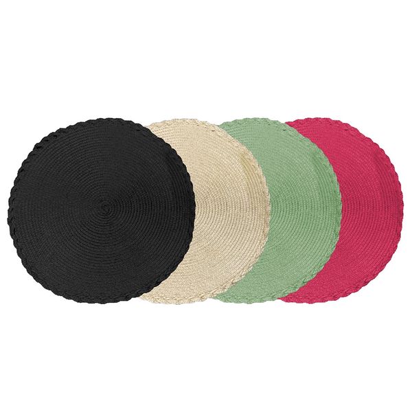 Jogo Americano Cazza Isa II em Plástico 38cm - Item Sortido Jogo Americano Cazza Isa II em Plástico 38cm - Item Sortido