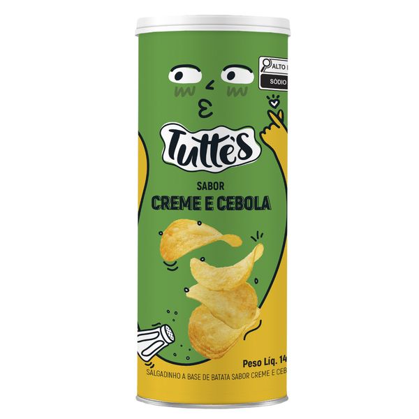 Batata Tubo Tutte's Cebola 140g