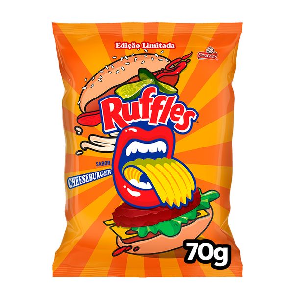 Salgadinho Batata Ruffles Cheeseburger 70g